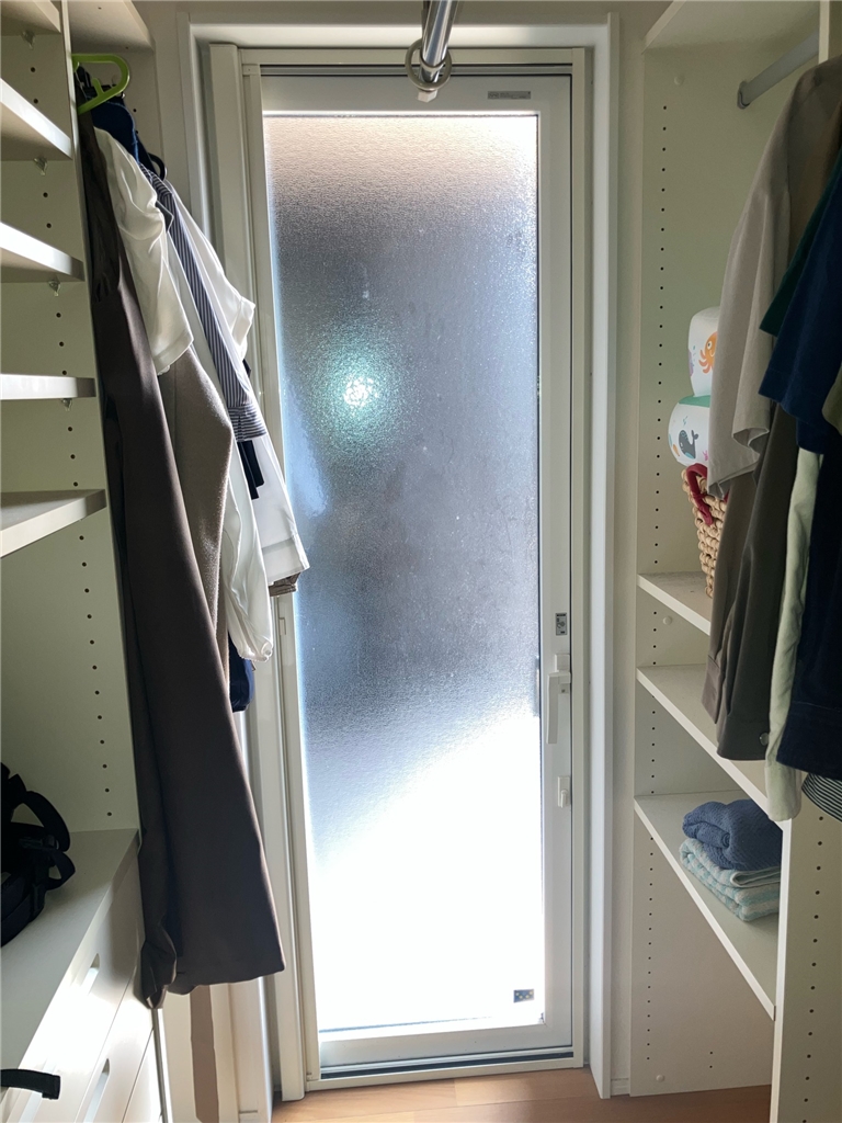 施工前 浴室勝手口