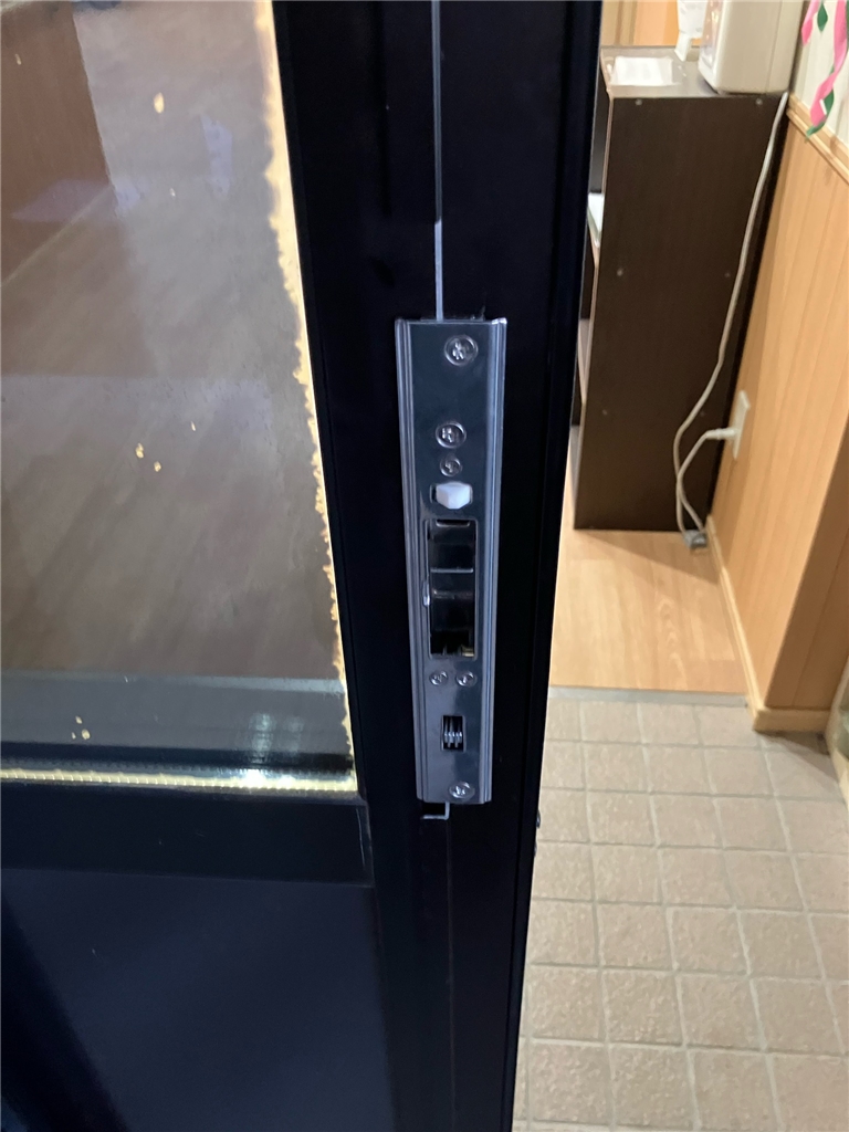 鍵交換　施工前